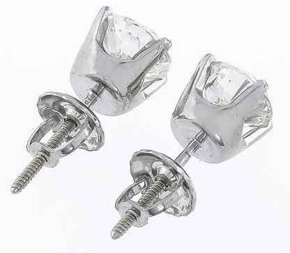 1.58ct Diamond Stud Earrings