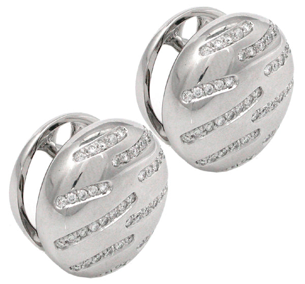 1.60ct Diamond 18k Gold Earrings