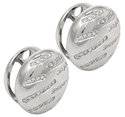 1.60ct Diamond 18k Gold Earrings