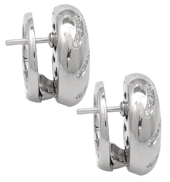 1.60ct Diamond 18k Gold Earrings