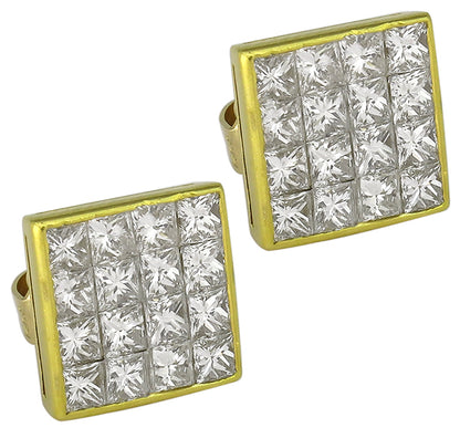1.60ct Diamond Gold Earrings