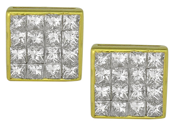 1.60ct Diamond Gold Earrings