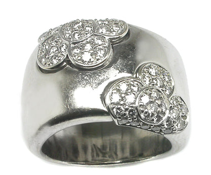 1.62ct Diamond 18k White Gold Ring