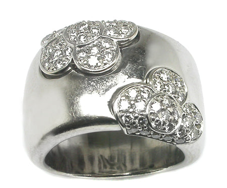 1.62ct Diamond 18k White Gold Ring