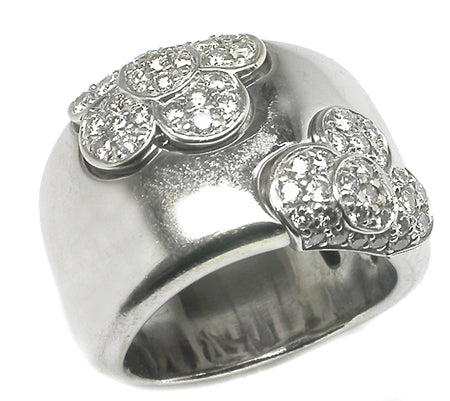 1.62ct Diamond 18k White Gold Ring