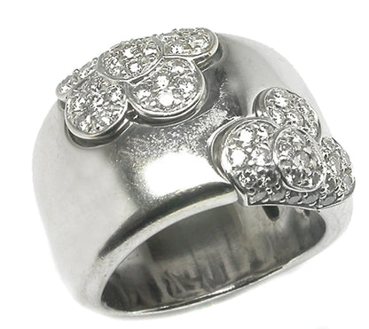 1.62ct Diamond 18k White Gold Ring