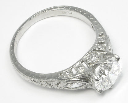 1.63ct Diamond Platinum Engagement Ring