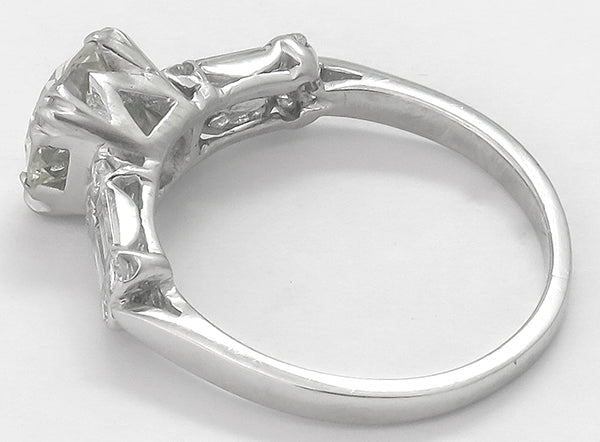 1.66ct Diamond Platinum Engagement Ring