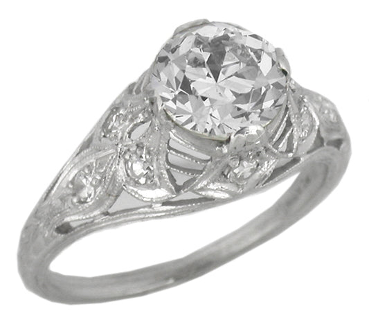 1.69ct Diamond Platinum Engagement Ring
