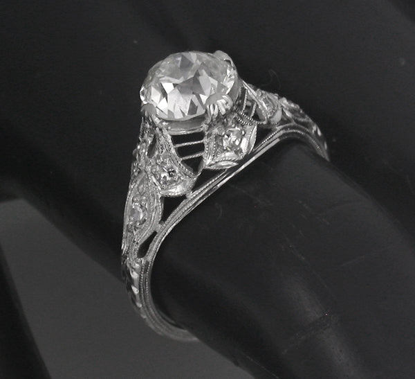 1.69ct Diamond Platinum Engagement Ring