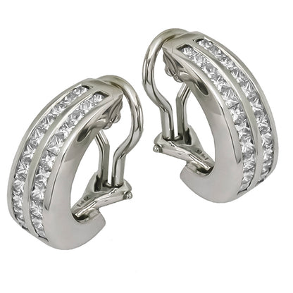 1.75ct Diamond Estate Earrings