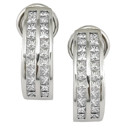 1.75ct Diamond Estate Earrings