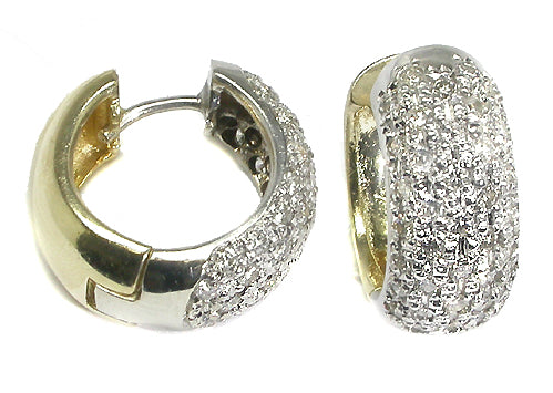 1.80ct Diamond Huggies Earrings