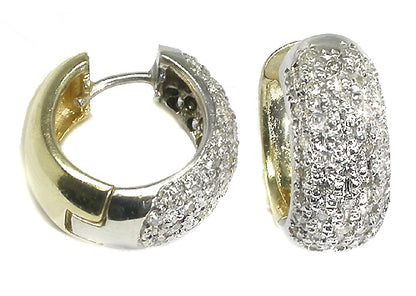 1.80ct Diamond Huggies Earrings