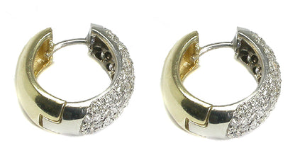 1.80ct Diamond Huggies Earrings