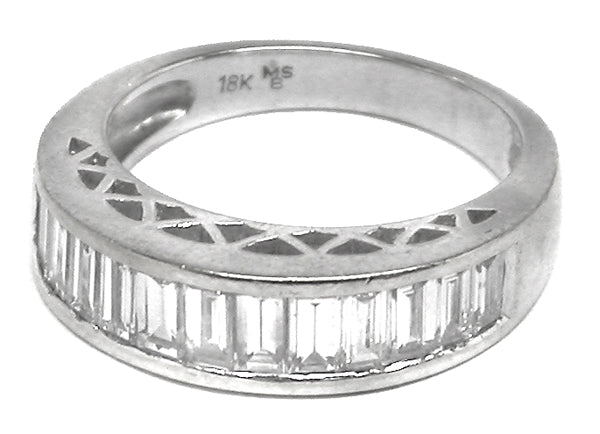 18k Gold 0.70ct Diamond Wedding Band