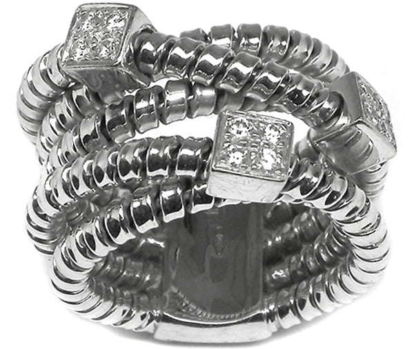 18k White Gold Diamond Ring