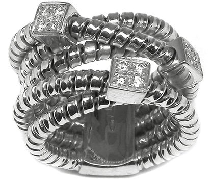 18k White Gold Diamond Ring