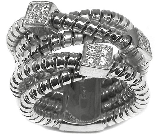 18k White Gold Diamond Ring