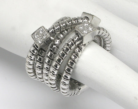 18k White Gold Diamond Ring