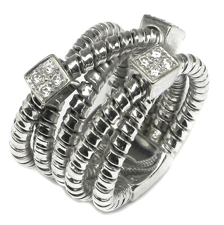 18k White Gold Diamond Ring