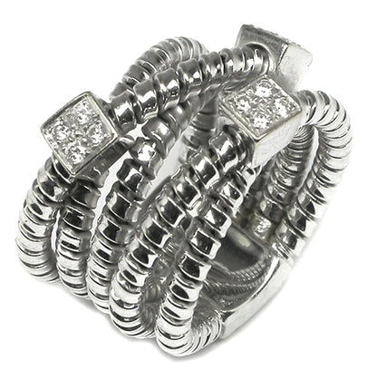 18k White Gold Diamond Ring