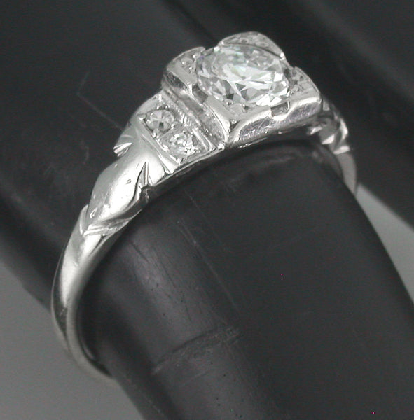 1910s 0.50ct Diamond 14k Gold Engagement Ring