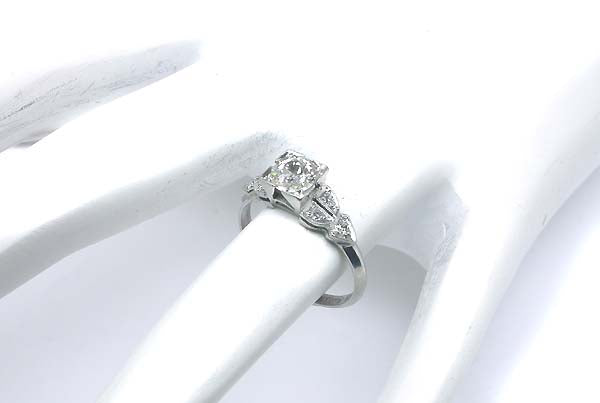 1920's 0.55ct Diamond Platinum Engagement Ring