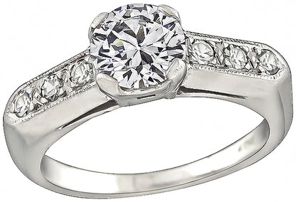 1920s 0.70ct Diamond Engagement Ring