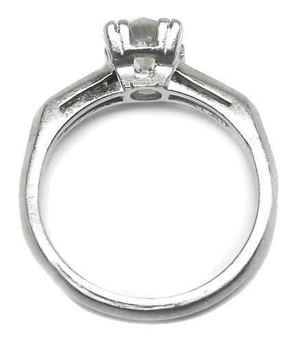 1920's 0.85ct Diamond Platinum Engagement Ring