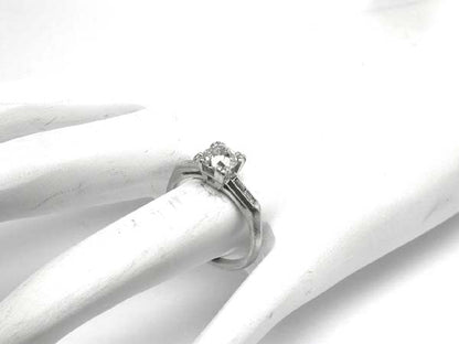 1920's 0.85ct Diamond Platinum Engagement Ring