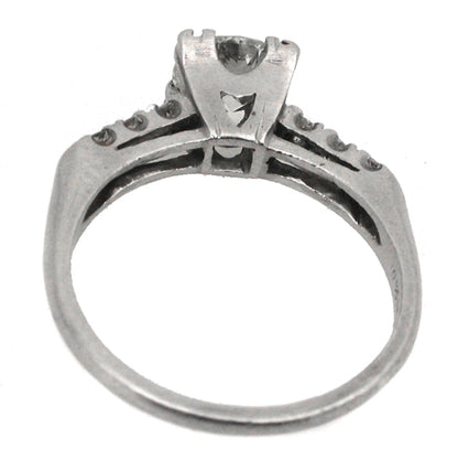 1920s 0.90ct Diamond Platinum Engagement Ring