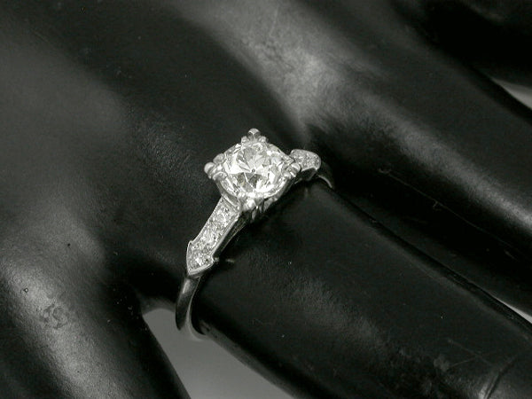 1920s 0.92ct Old European Diamond Engagement Ring
