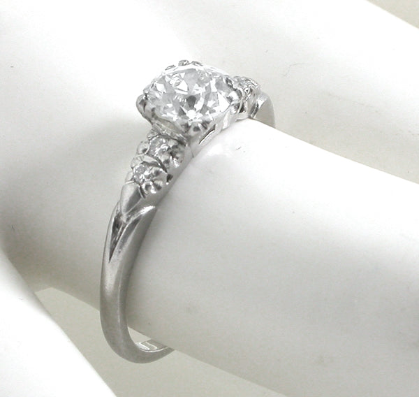 1920s 0.93ct Old European Diamond  Engagement Ring