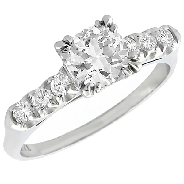 1920s 0.95ct Diamond Engagement Ring