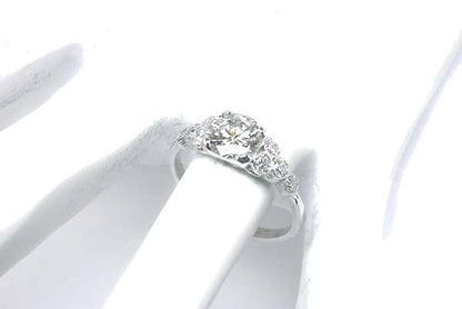 1920's 0.98ct Diamond Platinum Engagement Ring