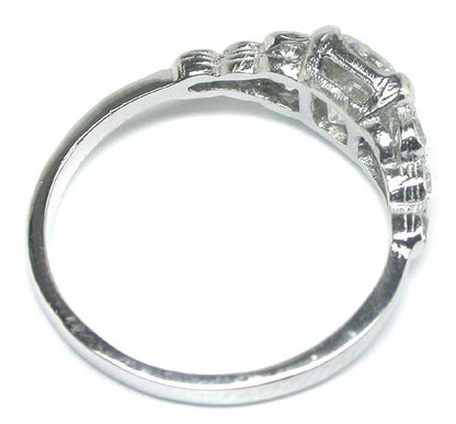 1920's 0.98ct Diamond Platinum Engagement Ring