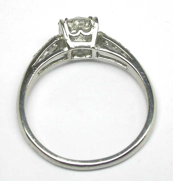 1920's 1.03ct Diamond Platinum Engagement Ring