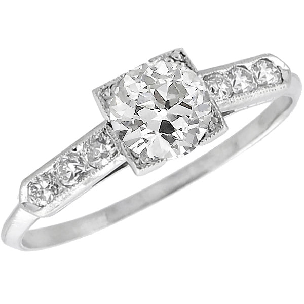 1920s 1.04ct Diamond Engagement Ring