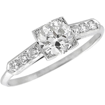 1920s 1.04ct Diamond Engagement Ring