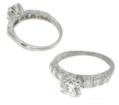 1920s 1.04ct Round Diamond Engagement Ring