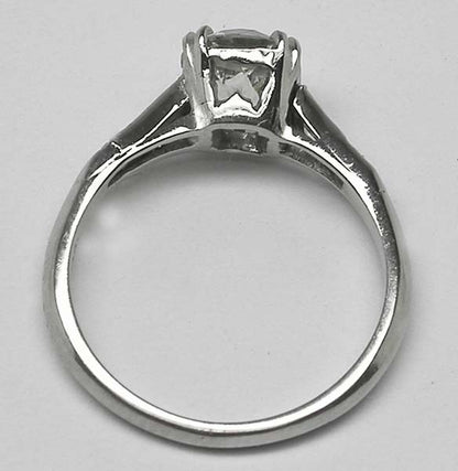 1920's 1.18ct Diamond Platinum Engagement Ring