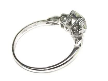 1920s 1.50ct Diamond Platinum Engagement Ring