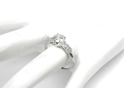 1920's 1ct Diamond Platinum Engagement Ring