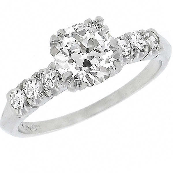 1920s EGL 1.04ct Diamond Engagement Ring