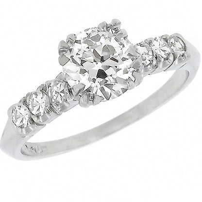 1920s EGL 1.04ct Diamond Engagement Ring
