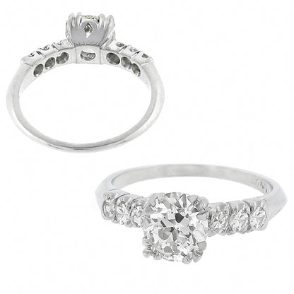 1920s EGL 1.04ct Diamond Engagement Ring