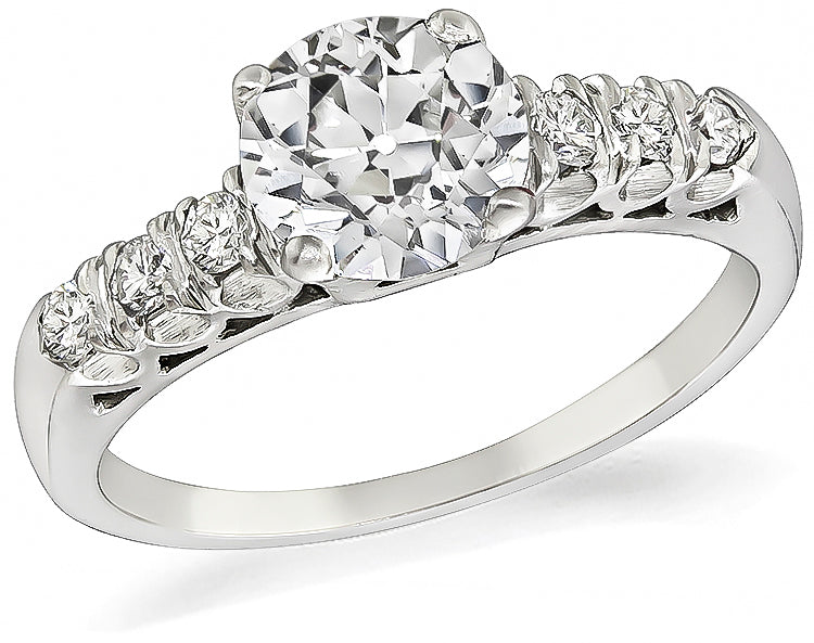 1920s 1.16ct Diamond Engagement Ring