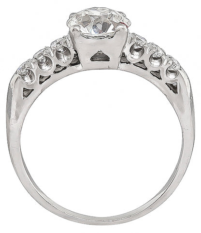 1920s 1.16ct Diamond Engagement Ring