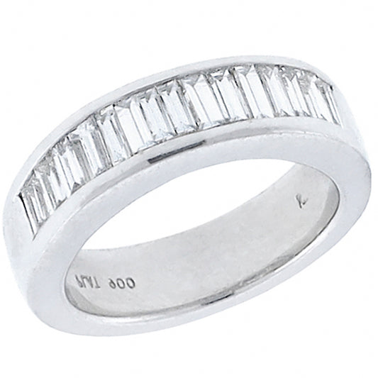 1950s 1.10ct Diamond Wedding Band
